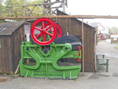 poldark tin mine 13-5-09 steam guillotine